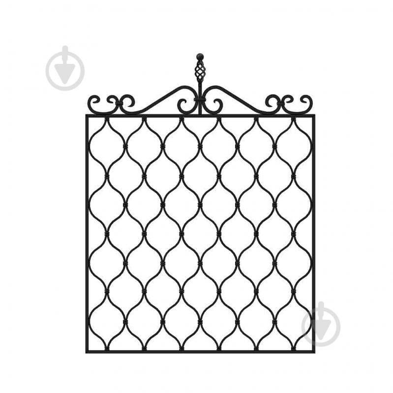 Решетка на окно КР-08 985х1015 мм (комплект элементов) - фото 1