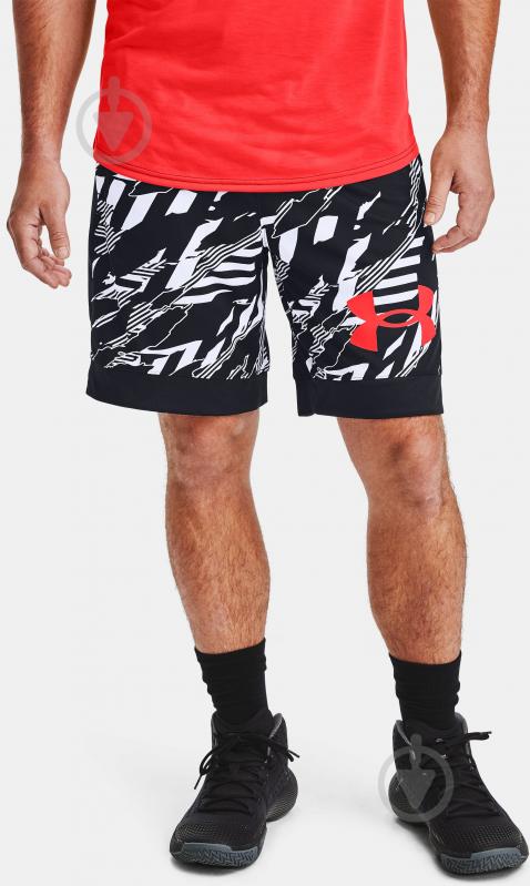 Шорты Under Armour UA PRINTED RETRO SHORT 1356880-001 р. L черный - фото 3 Шорты Under Armour UA PRINTED RETRO SHORT 1356880-001 р. L черный - фото 3