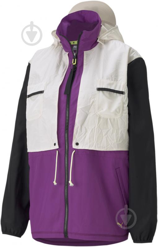 Ветровка женская летняя Puma TRAIN FIRST MILE WOVEN JACKE 52024617 р.XS сиреневая - фото 2