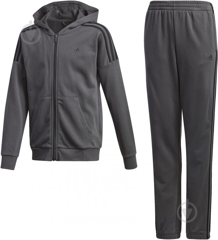 Брюки Adidas GE0724 р. 134 серый - фото 2 Брюки Adidas GE0724 р. 134 серый - фото 2
