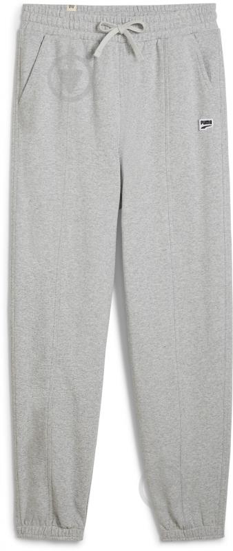 Брюки Puma DOWNTOWN RE:COLLECTION RELAXED SWEATPANTS TR 62678704 р. XS серый - фото 1