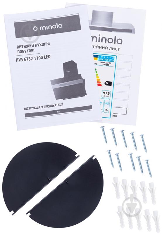 Вытяжка Minola HVS 6732 BL 1100 LED - фото 12