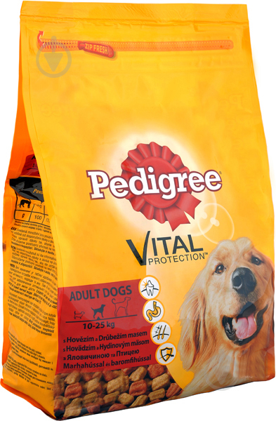 Корм для усіх порід Pedigree сухий для дорослих собак 2,6 кг ягня та птиця 2,6 кг - фото 1