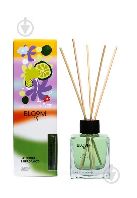 Аромадиффузор Aroma Bloom Patcholi and bergamot 100 мл - фото 1