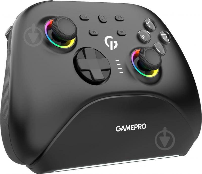 Геймпад беспроводной GamePro GPX13BDOC Black - фото 1