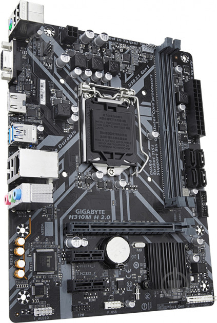 Материнская плата Gigabyte H310M H 2.0 (Socket 1151, Intel H310, mirco ATX) - фото 3