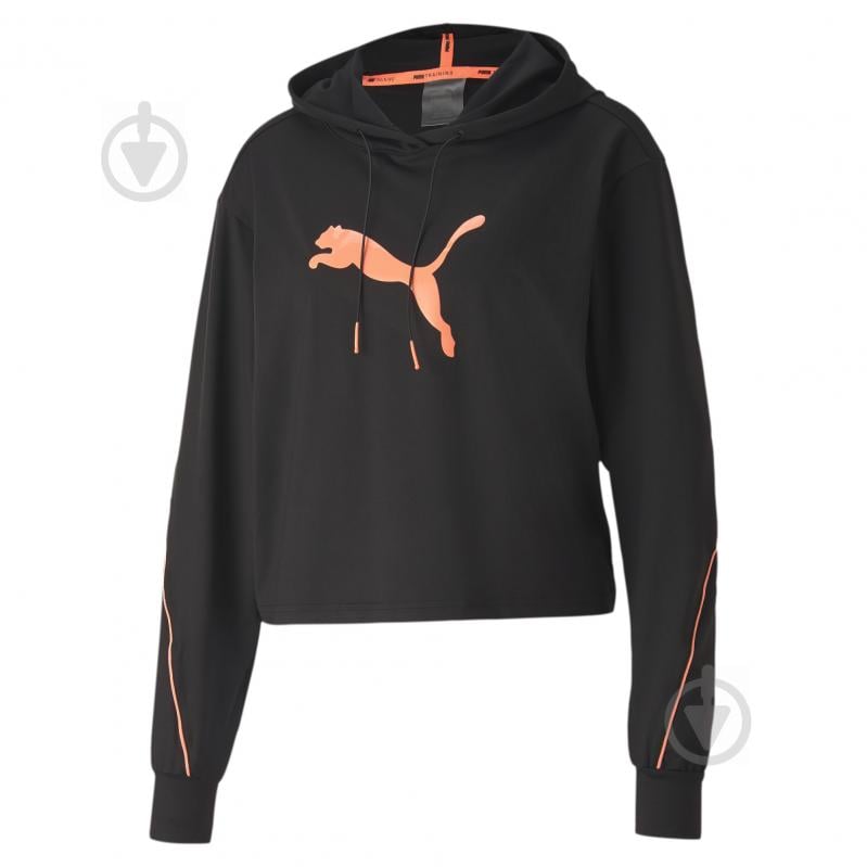 Джемпер Puma Train Pearl Hoodie 51965501 р. XS чорний - фото 2