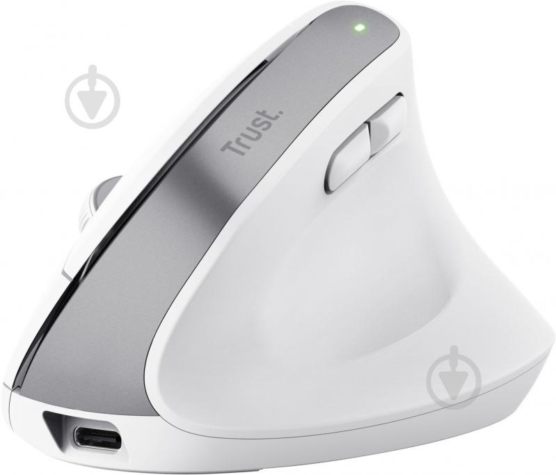 Мишка Trust Bayo + Multidevice Ergonomic white (25399_TRUST) - фото 6
