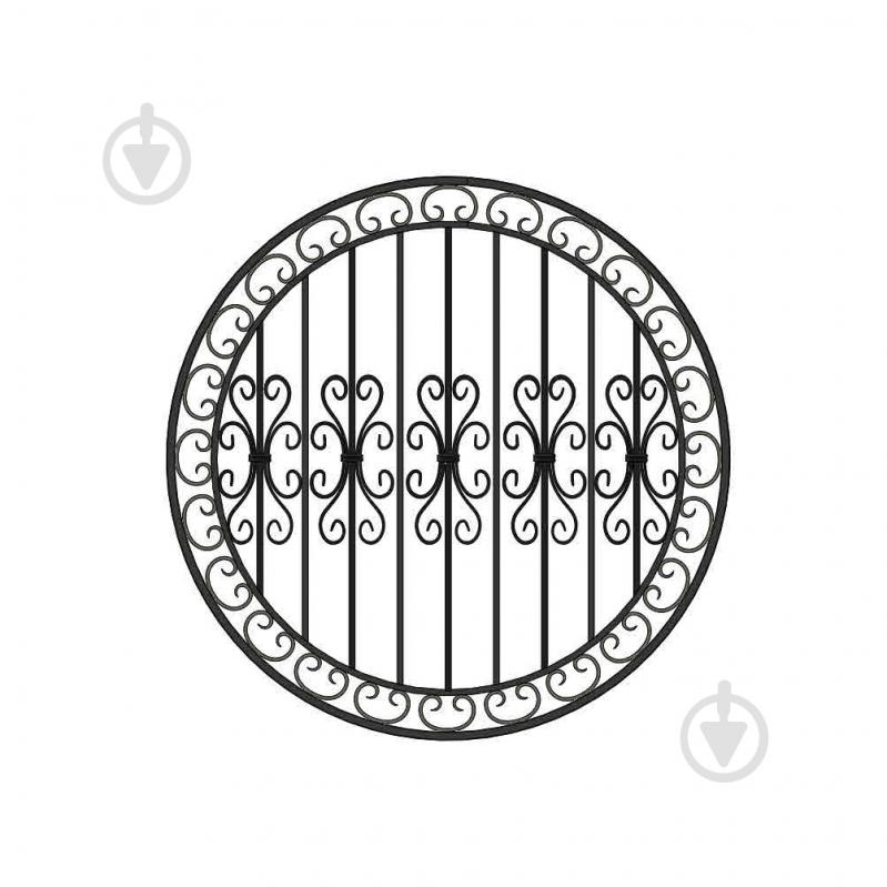 Решетка на окно КР-19 d-1200 мм (комплект элементов) - фото 1