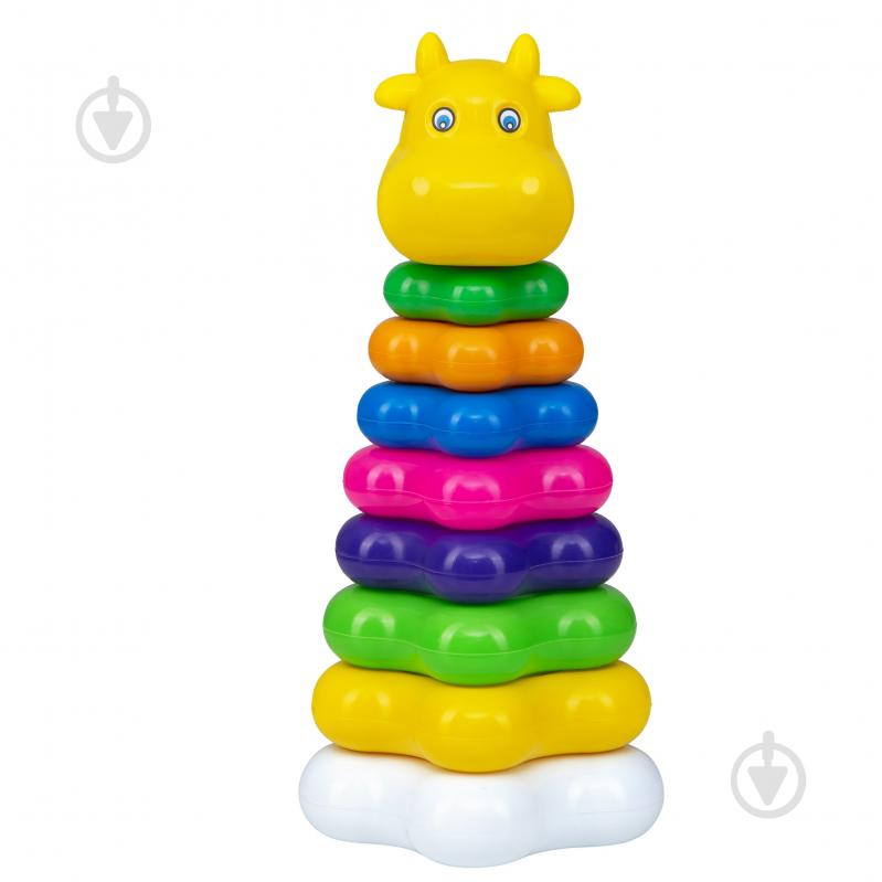 Игрушка-пирамидка Bamsic Ромашка №2 019/5 - фото 1