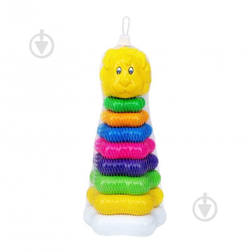 Игрушка-пирамидка Bamsic Ромашка №2 019/5 - фото 4