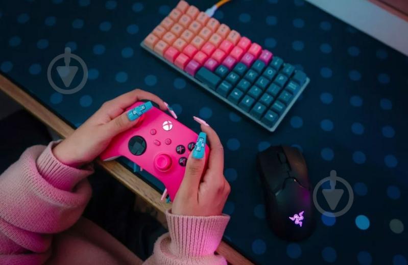 Геймпад Microsoft Xbox Wireless Controller Deep Pink (QAU-00083) - фото 9 Геймпад Microsoft Xbox Wireless Controller Deep Pink (QAU-00083) - фото 9