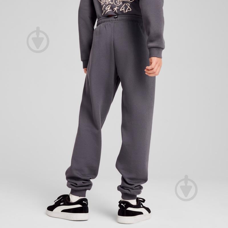 Штани Puma ESS+ MID 90S SWEATPANTS FL B 68187869 р. 128 сірий - фото 4