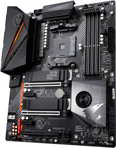 Материнская плата Gigabyte X570 AORUS PRO (Socket AM4, AMD X570, ATX) - фото 3 Материнская плата Gigabyte X570 AORUS PRO (Socket AM4, AMD X570, ATX) - фото 3