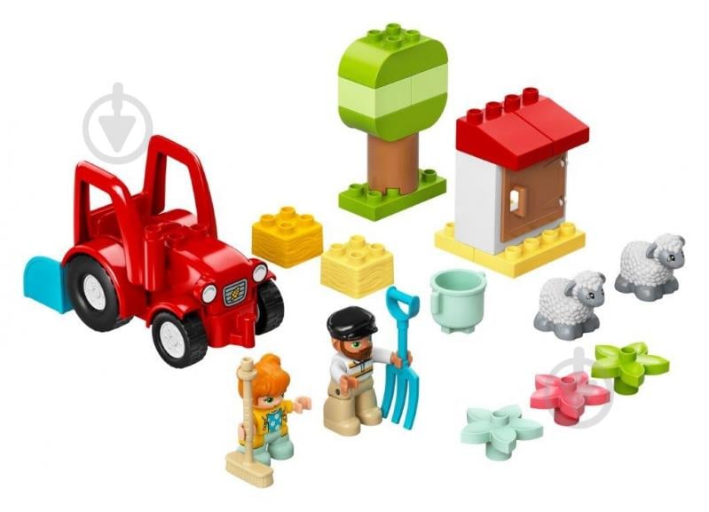 Конструктор LEGO DUPLO Сільськогосподарський трактор і догляд за тваринами 10950 - фото 17