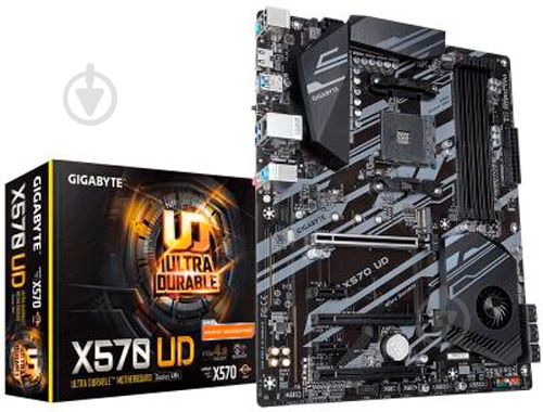Материнська плата Gigabyte X570 UD (Socket AM4, AMD X570, ATX) - фото 5 Материнська плата Gigabyte X570 UD (Socket AM4, AMD X570, ATX) - фото 5