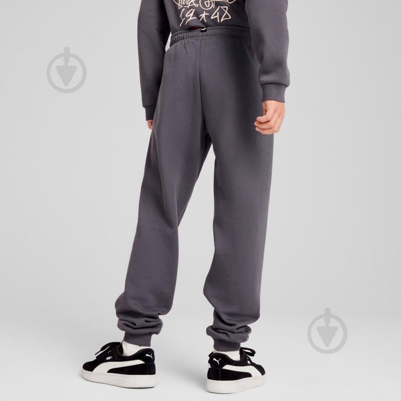 Брюки Puma ESS+ MID 90S SWEATPANTS FL B 68187869 р. 140 серый - фото 4