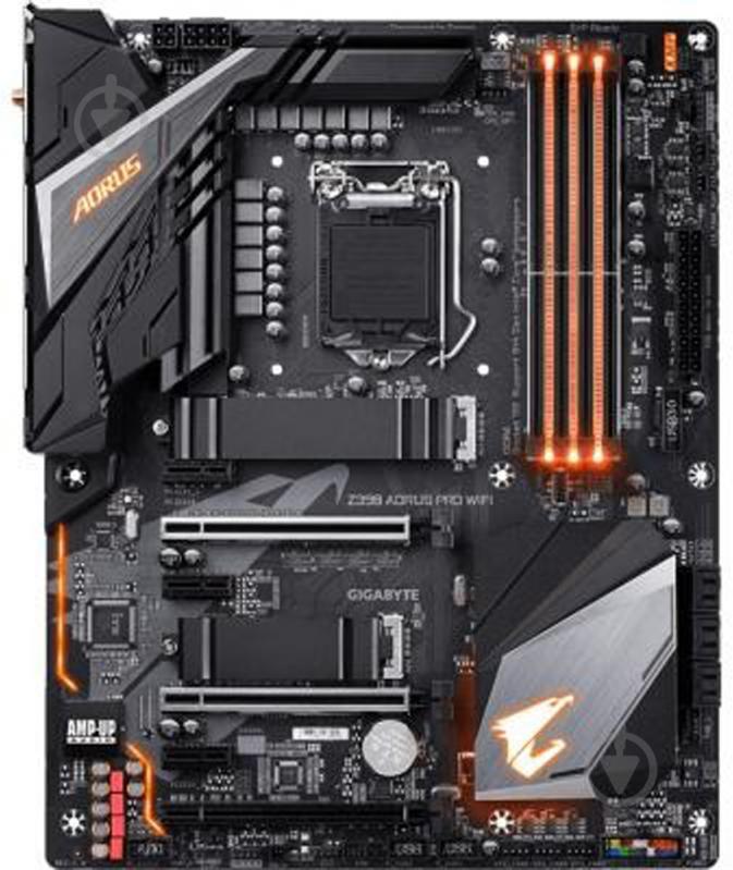 Материнская плата Gigabyte Z390_AORUS_PRO_WIFI (Socket 1151, Intel Z390, ATX) - фото 1