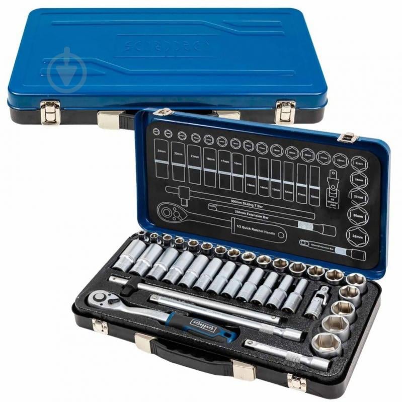 Набор ручного инструмента Scheppach 36 шт. SCH-4362M - фото 2 Набор ручного инструмента Scheppach 36 шт. SCH-4362M - фото 2