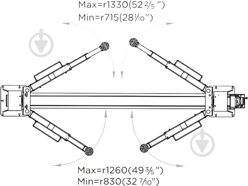 Подъемник электрогидравлический MAGNETI Superlift 007935018165 - фото 3