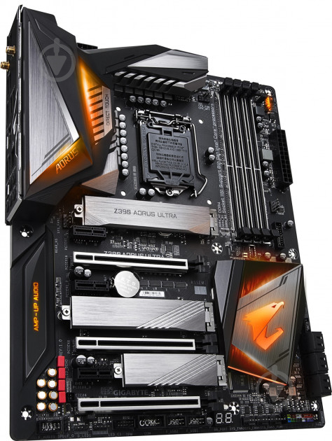 Материнська плата Gigabyte Z390 AORUS ULTRA (Socket 1151, Intel Z390, ATX) - фото 2