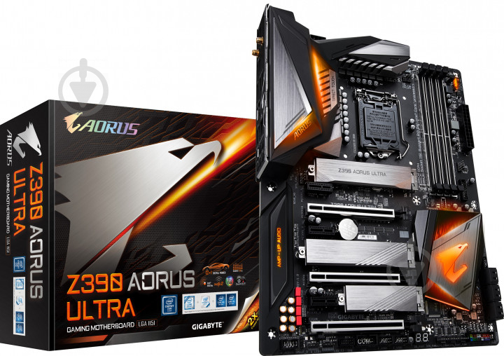 Материнська плата Gigabyte Z390 AORUS ULTRA (Socket 1151, Intel Z390, ATX) - фото 5