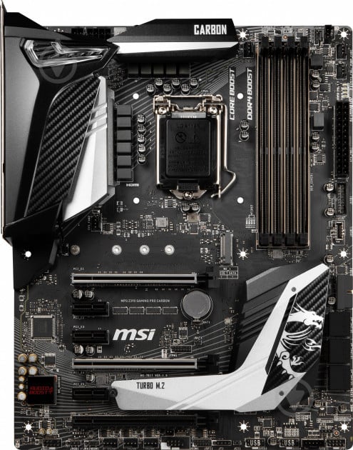 Материнская плата MSI MPG Z390 GAMING PRO CARBON (Socket 1151, Intel Z390, ATX) - фото 1