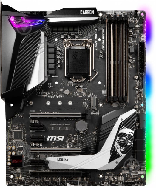 Материнская плата MSI MPG Z390 GAMING PRO CARBON (Socket 1151, Intel Z390, ATX) - фото 2