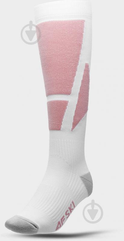 Носки 4F SOCKS FNK F054 4FAW22UFSOF054-10S р.35-38 белый - фото 1 Носки 4F SOCKS FNK F054 4FAW22UFSOF054-10S р.35-38 белый - фото 1