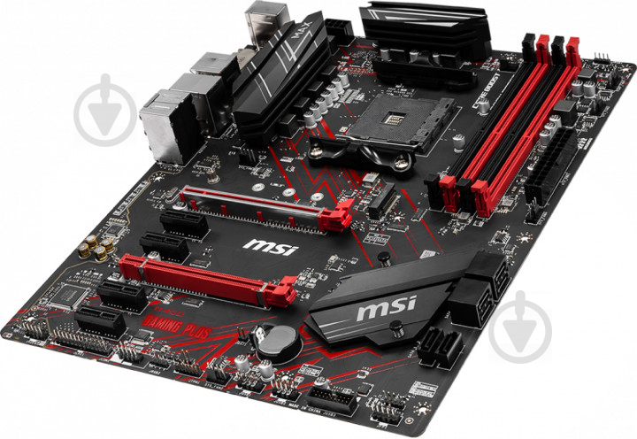 Материнская плата MSI B450 GAMING PLUS MAX (Socket AM4, AMD B450, ATX) - фото 4