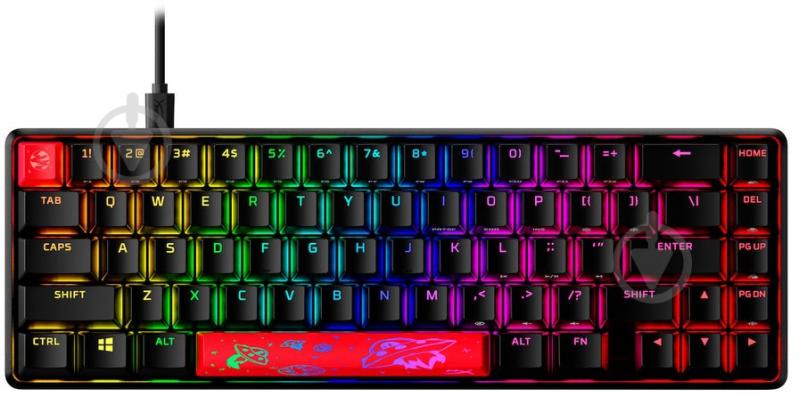 Клавиатура HyperX Alloy Origins 65 (4P5D6AA) black - фото 5 Клавиатура HyperX Alloy Origins 65 (4P5D6AA) black - фото 5