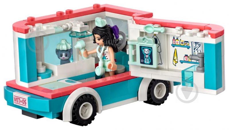 Конструктор LEGO Friends Скорая помощь ветклиники 41445 - фото 17