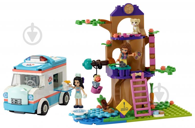 Конструктор LEGO Friends Скорая помощь ветклиники 41445 - фото 9