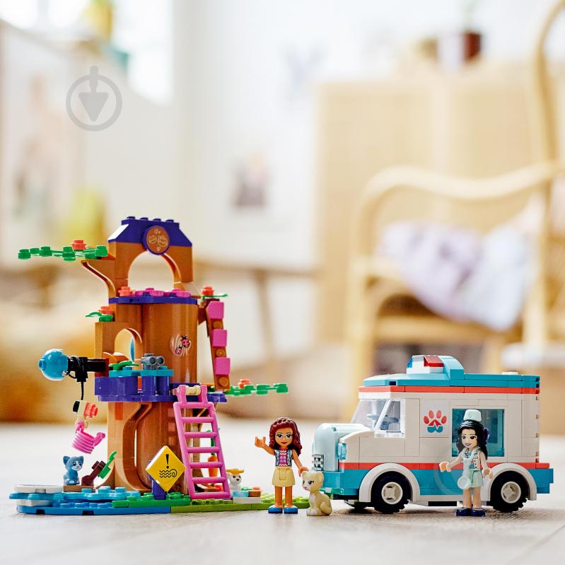 Конструктор LEGO Friends Скорая помощь ветклиники 41445 - фото 5