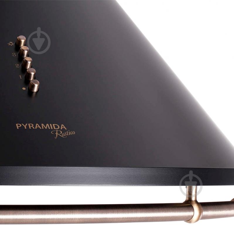 Вытяжка Pyramida HEF 82 (E-600MM) BLACK - фото 4