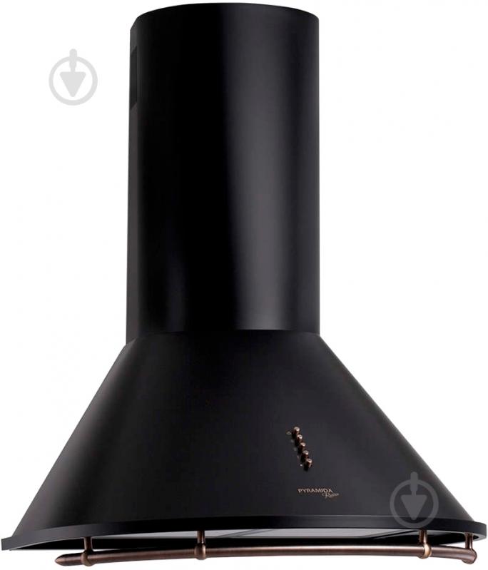 Вытяжка Pyramida HEF 82 (E-600MM) BLACK - фото 2