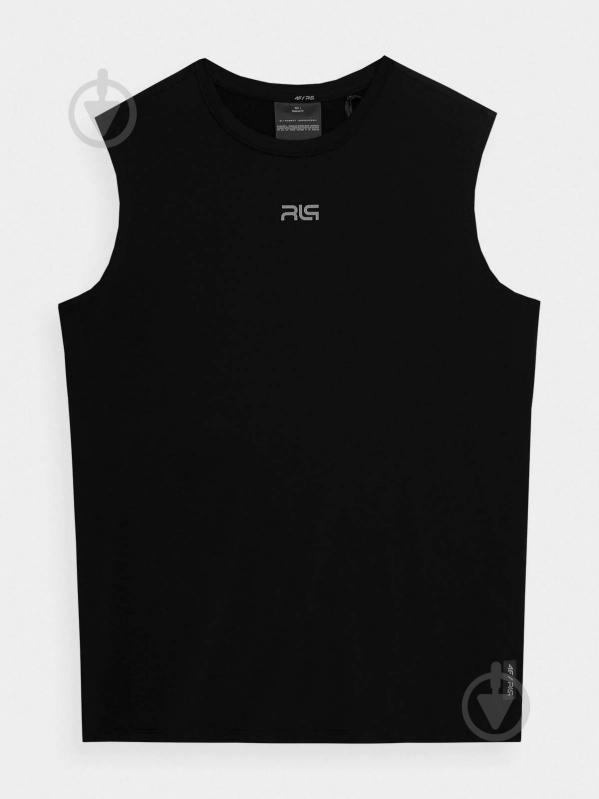 Майка 4F TSHIRT FNK M255 RL9AW22TFTSM255-20S р.S черный - фото 7