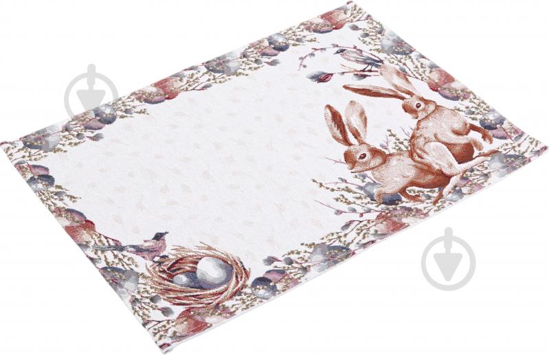 Серветка Lefard гобеленова Easter time 711-152 35x45 см різнокольоровий - фото 3