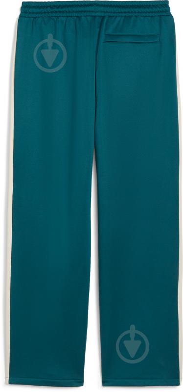 Брюки Puma T7 ICONIC STRAIGHT TRACK PANTS PT 62541222 р. 2XL зеленый - фото 2