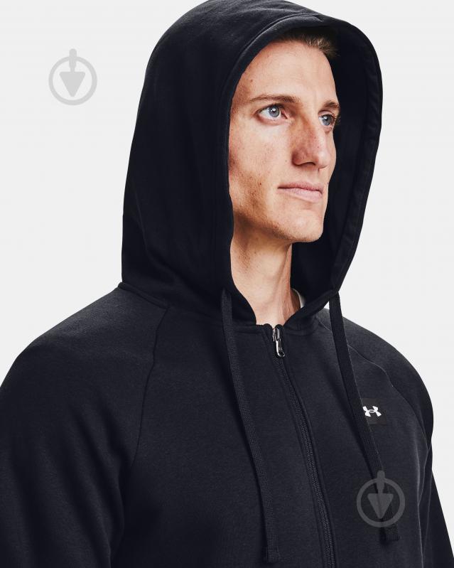 Джемпер Under Armour UA Rival Fleece FZ Hoodie 1357111-001 р. XL чорний - фото 5