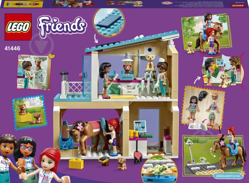 Конструктор LEGO Friends Ветеринарна клініка в Хартлейк-Сіті 41446 - фото 13