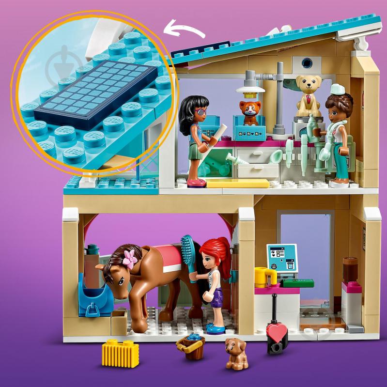 Конструктор LEGO Friends Ветеринарна клініка в Хартлейк-Сіті 41446 - фото 9