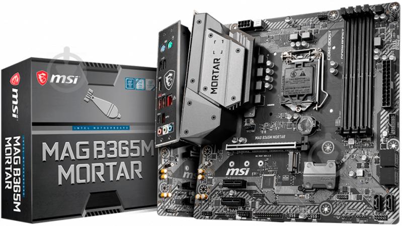 Материнська плата MSI MAG B365M MORTAR (Socket 1151, Intel B365, mirco ATX) - фото 4