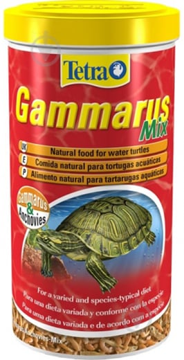 Корм Tetra для водных черепах Gammarus MIX 250ml - фото 1