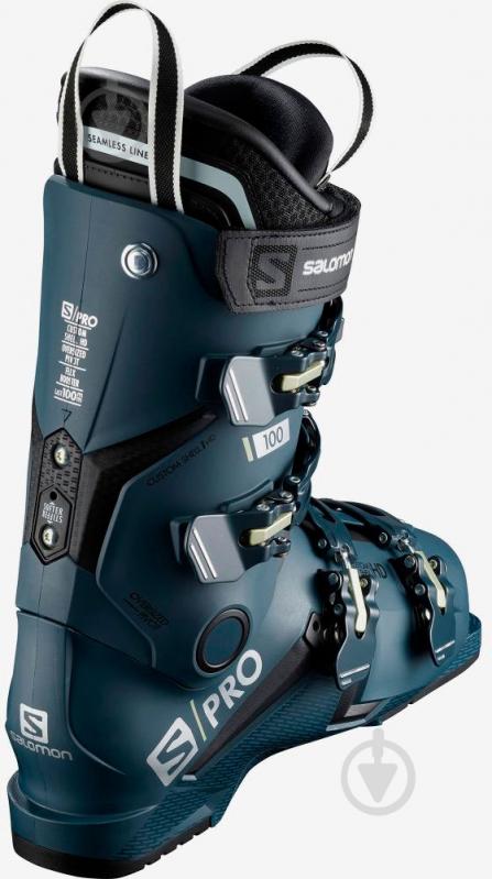 Ботинки горнолыжные Salomon S/PRO 110 р. 26,5 S40873800 темно-синий с черным - фото 2