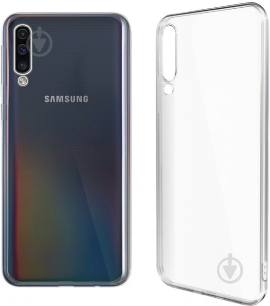 Чехол GlobalCase (TPU) Extra Slim для Samsung A50 clear - фото 1