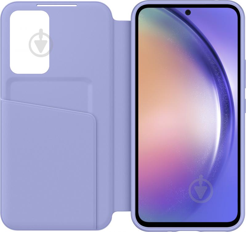 Чехол-книжка Samsung Smart View Wallet Case Blueberry для A54 (EF-ZA546CVEGRU) - фото 4