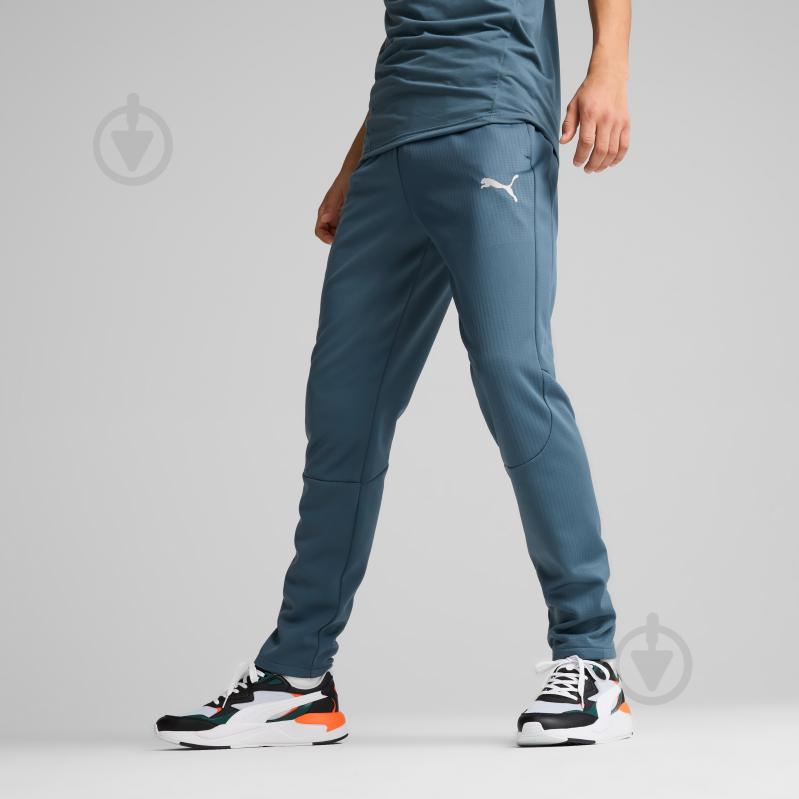 Штани Puma EVOSTRIPE WARM PANTS DK 68170425 р. 2XL синій - фото 3