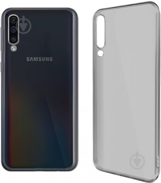 Чохол GlobalCase (TPU) Extra Slim для Samsung A50 lite dark - фото 1