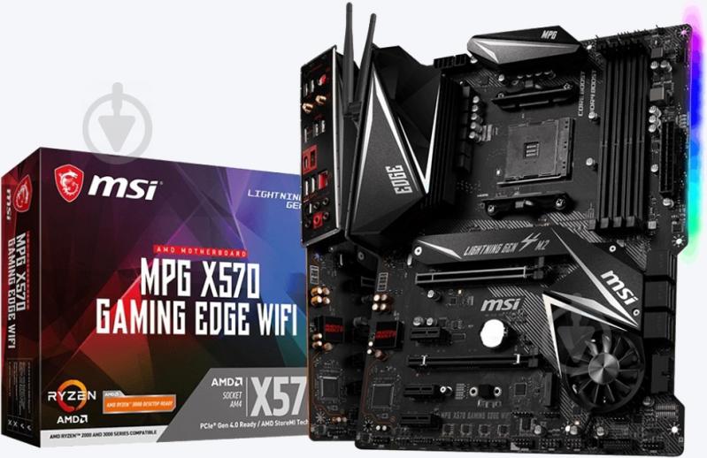 Материнская плата MSI MPG X570 GAMING EDGE WIFI (Socket AM4, AMD X570, ATX) - фото 4